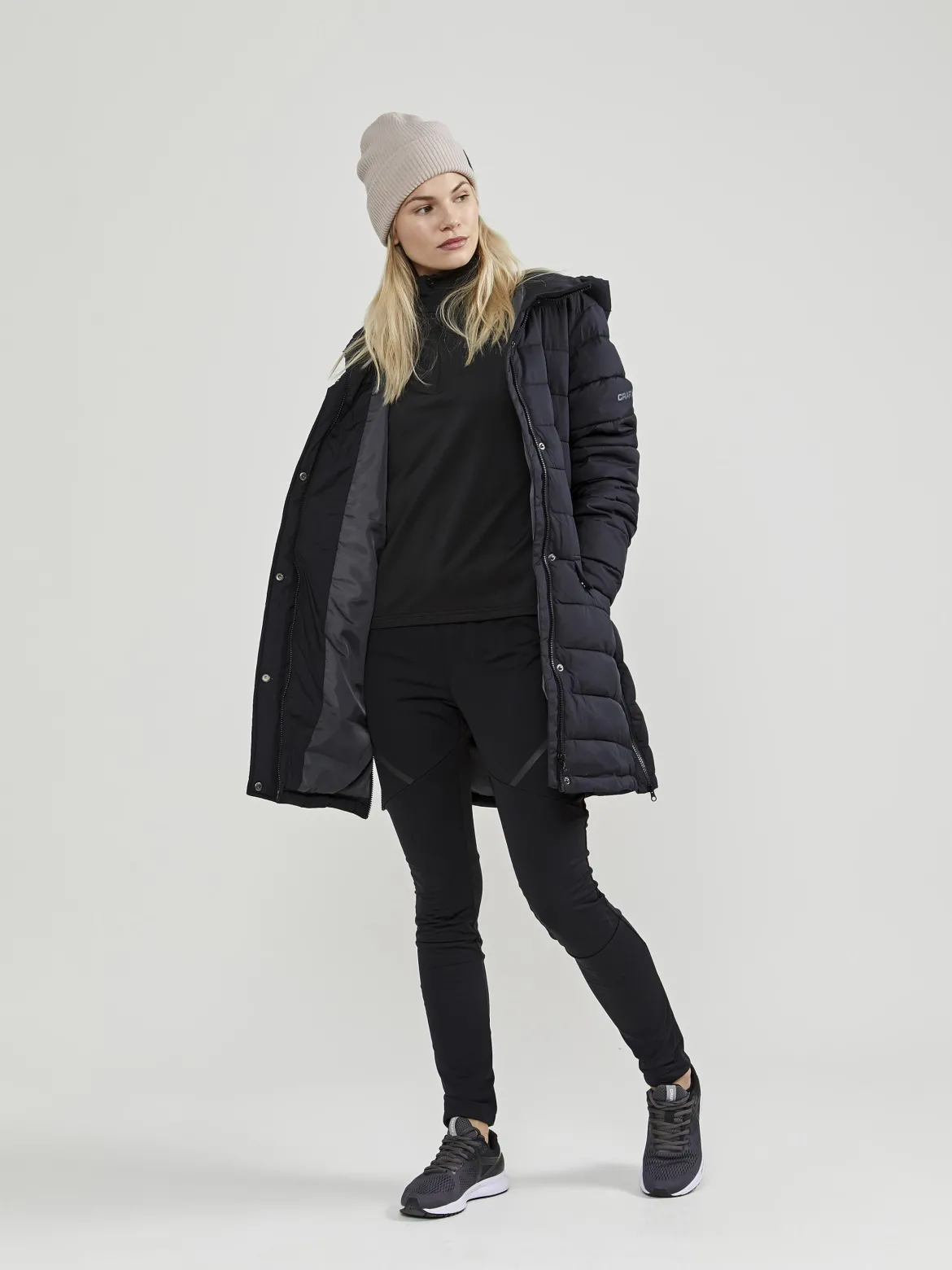 Women's Gain Midlayer - Black
