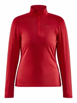 Women's Gain Midlayer - Bright Red