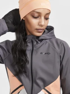 Women's Glide Hood Jacket - GRANITE/ASH