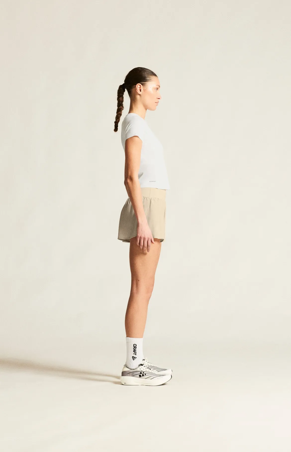 Women's Hypervent Cropped Tee - White