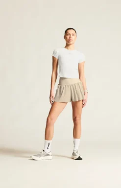Women's Hypervent Cropped Tee - White