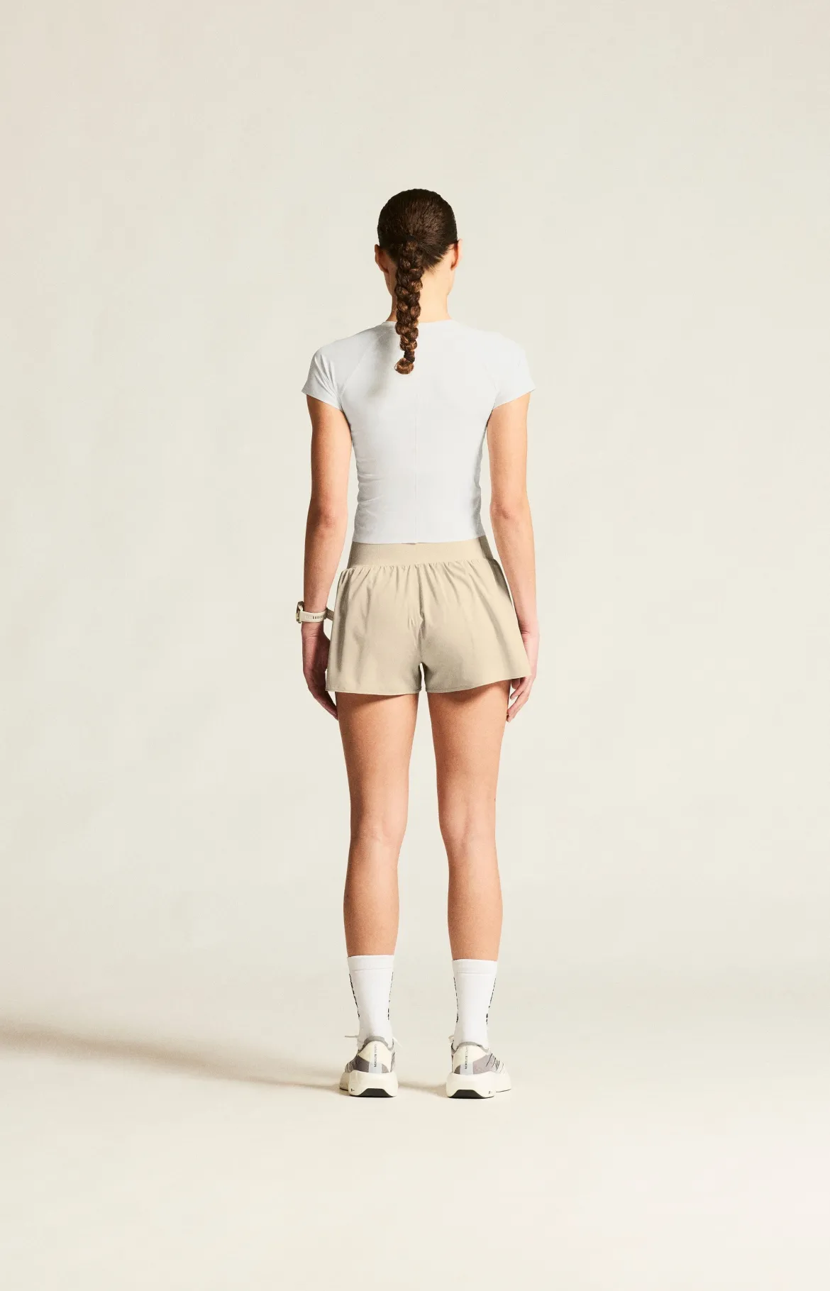Women's Hypervent Cropped Tee - White