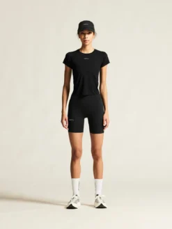 Women's Hypervent Cropped Tee - Black