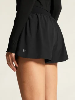Women's Hypervent Wide Shorts - Black