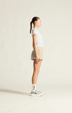 Women's Hypervent Wide Shorts - Plaster