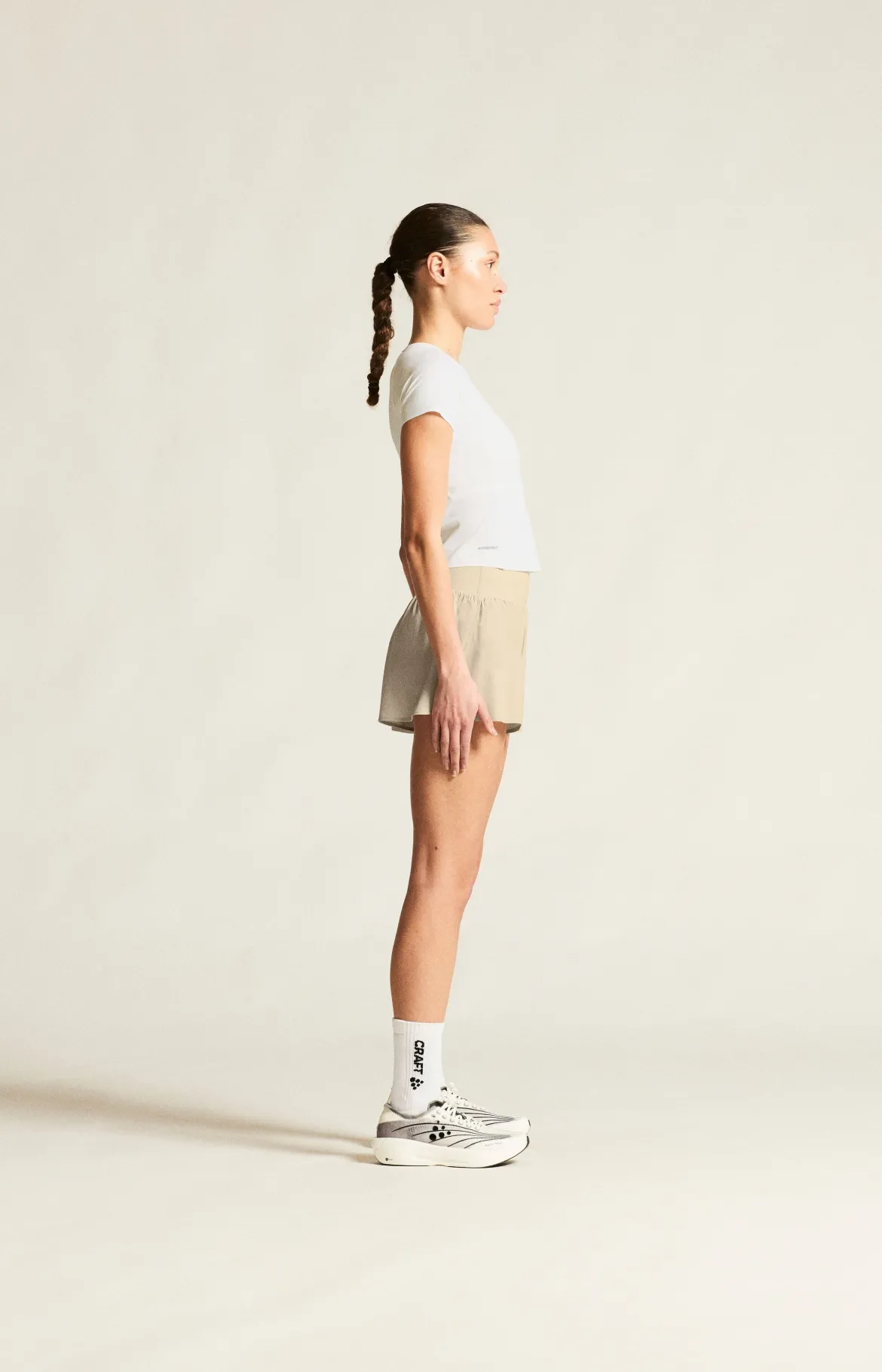 Women's Hypervent Wide Shorts - Plaster