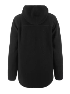 Women's Join Pile Fleece Full-Zip Hood - Black