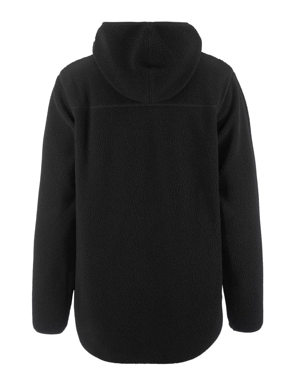 Women's Join Pile Fleece Full-Zip Hood - Black