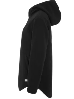 Women's Join Pile Fleece Full-Zip Hood - Black