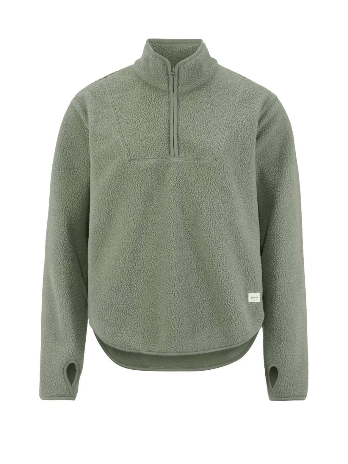 Women's Join Pile Fleece Half-Zip - Leaf