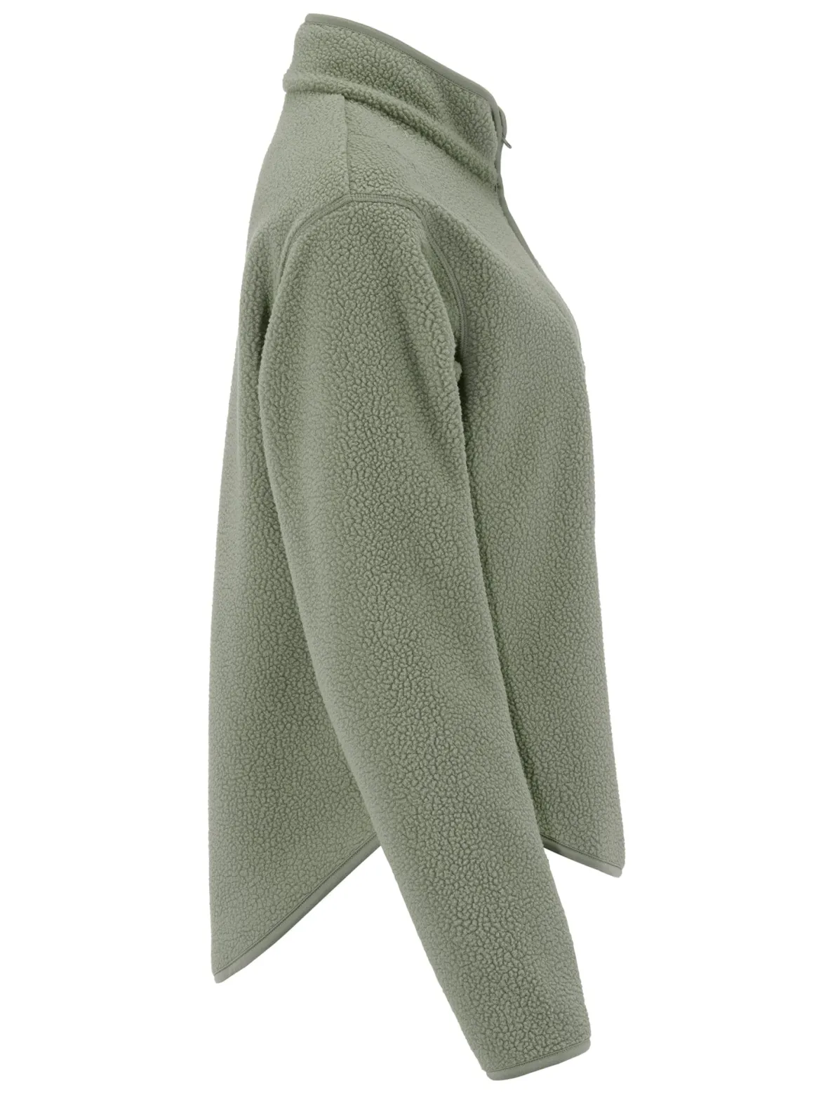 Women's Join Pile Fleece Half-Zip - Leaf