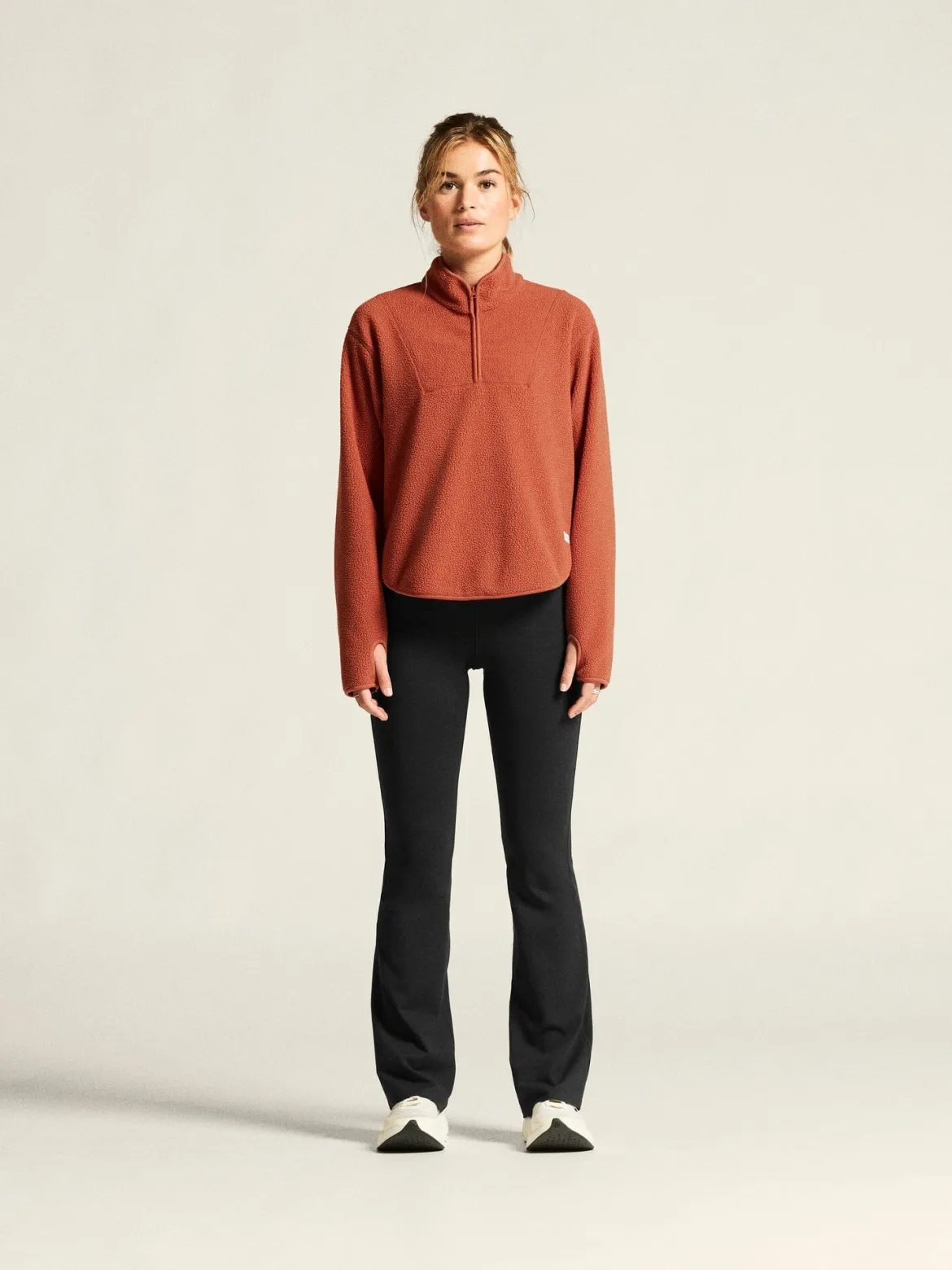 Women's Join Pile Fleece Half-Zip - SEQUOIA