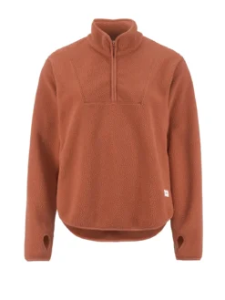 Women's Join Pile Fleece Half-Zip - SEQUOIA