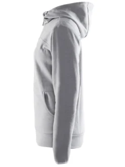 Women's Leisure Full Zip Hood - GREY