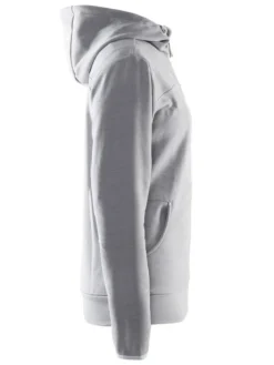 Women's Leisure Full Zip Hood - GREY