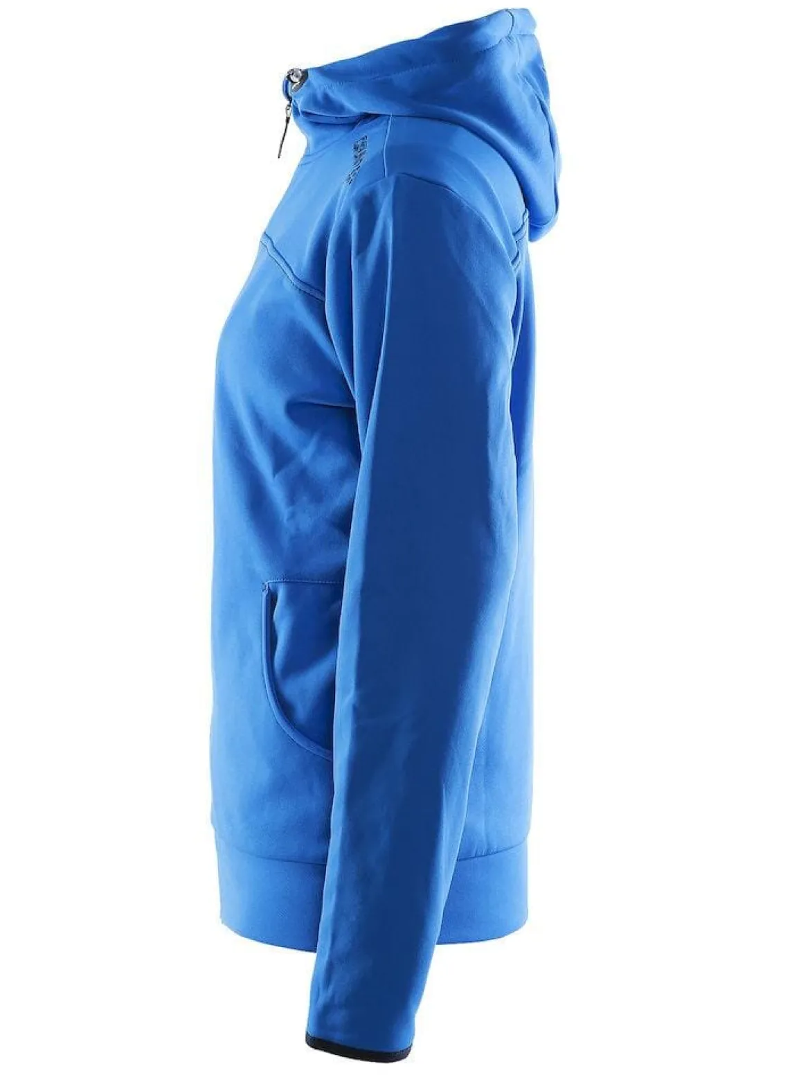 Women's Leisure Full Zip Hood - SWEDEN BLUE