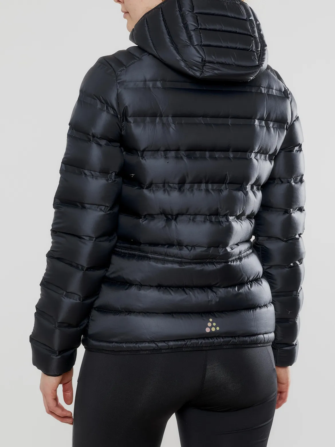 Women's Light Down Jacket - Black