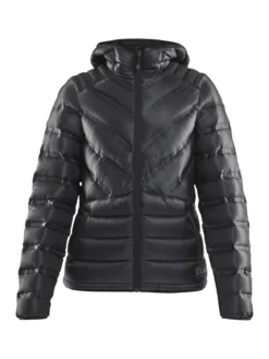 Women's Light Down Jacket - Black