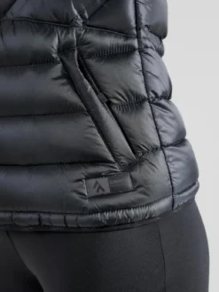 Women's Light Down Jacket - Black