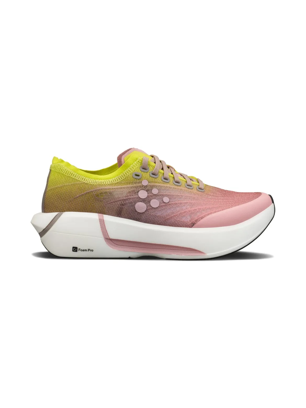 Women's Nordlite Tempo Running Shoe - PEAR/CONTRAST PINK