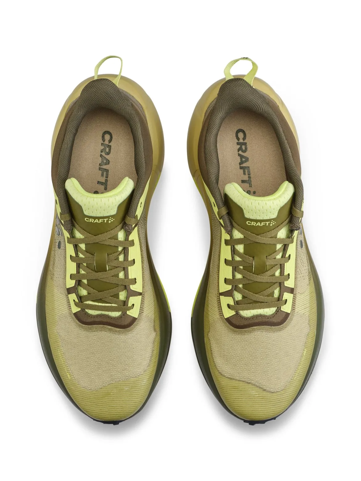 Women's Nordlite Ultra Pro Gravel Running Shoe - LEAF/CONTRAST YELLOW