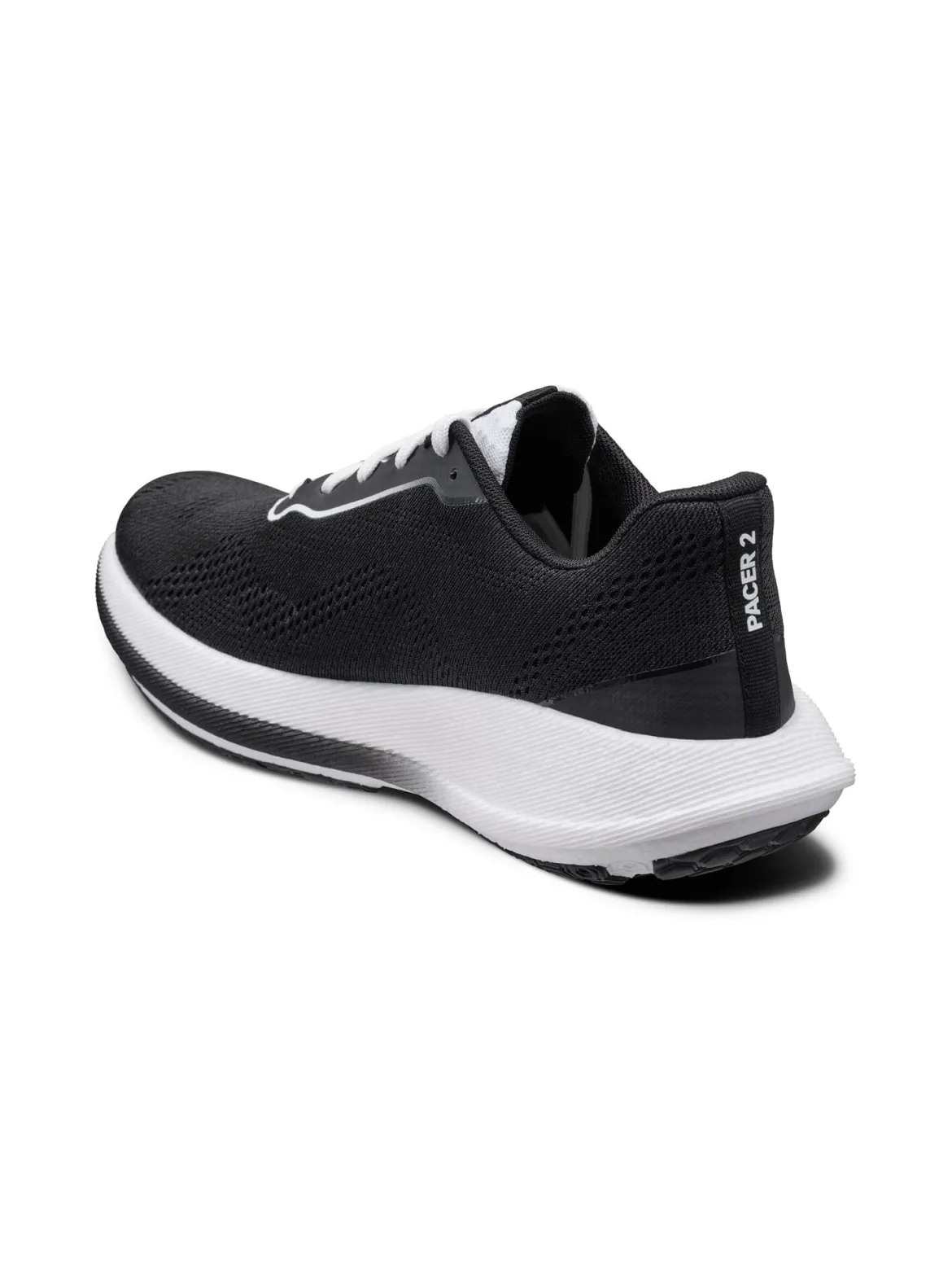 Women's Pacer 2 Running Shoe - Black/White