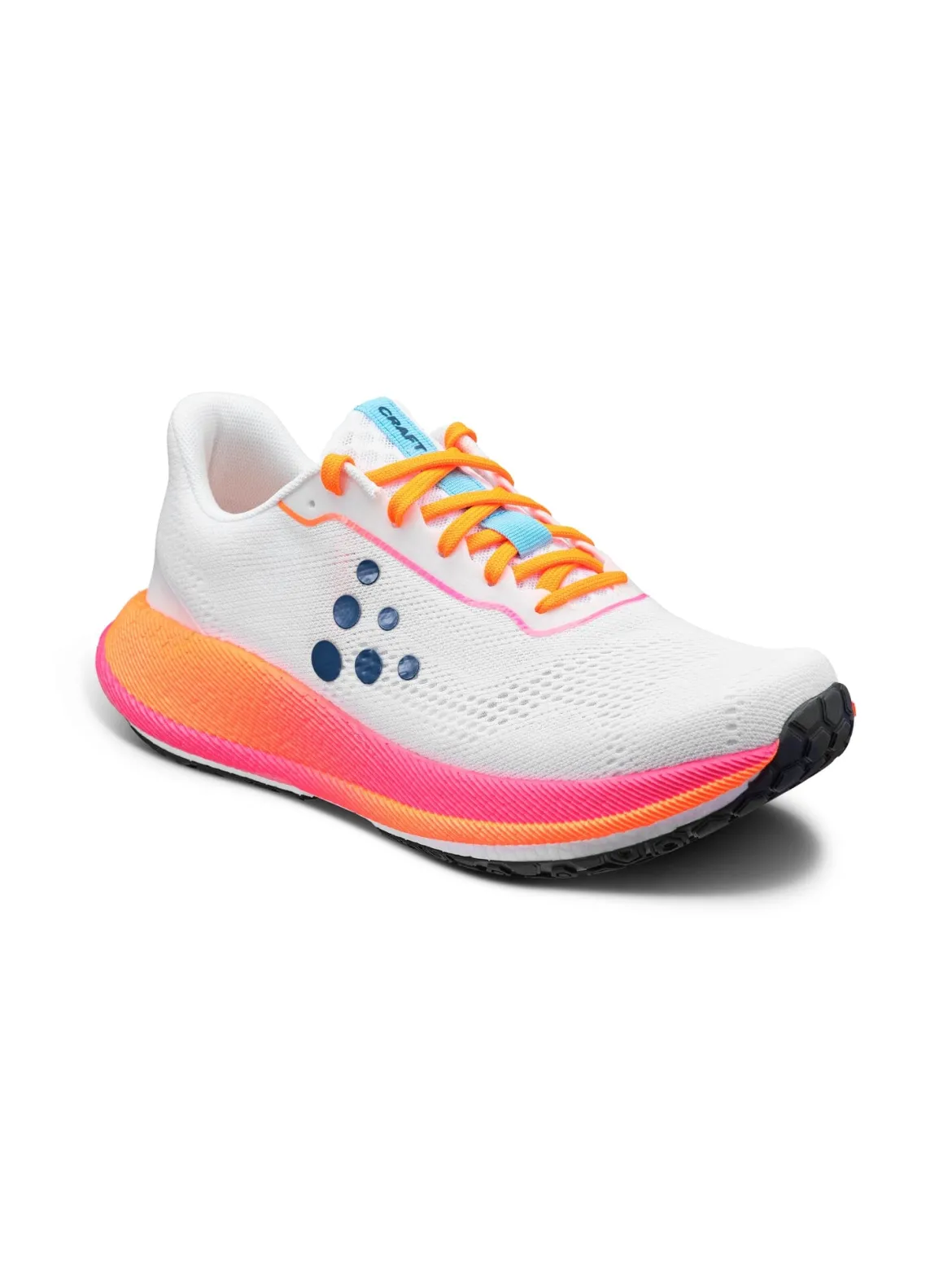 Women's Pacer 2 Running Shoe - WHITE/FLOURANGE