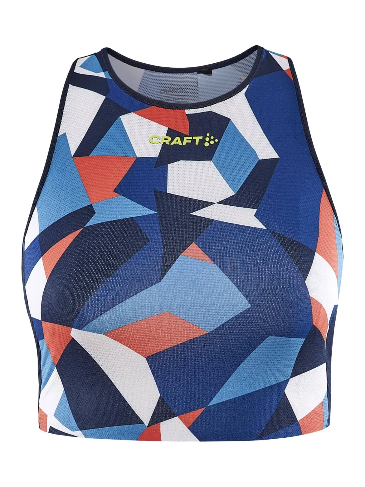 Women's Pro Dazzle Camo Running Top - BLAZE/P DAZZLE CAMO