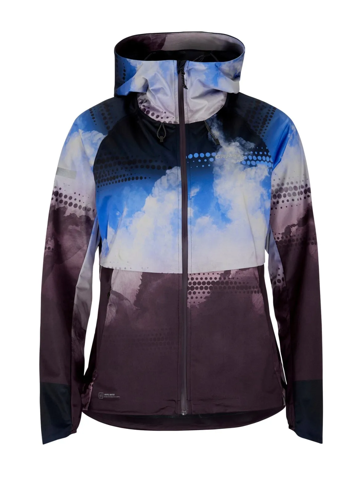 Women's Pro Hydro Jacket 3 - DK PLUM/MULTI