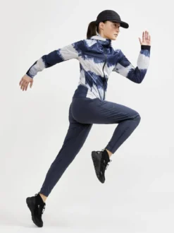 Women's Pro Hydro Running Jacket 2 - MULTI/BLUES