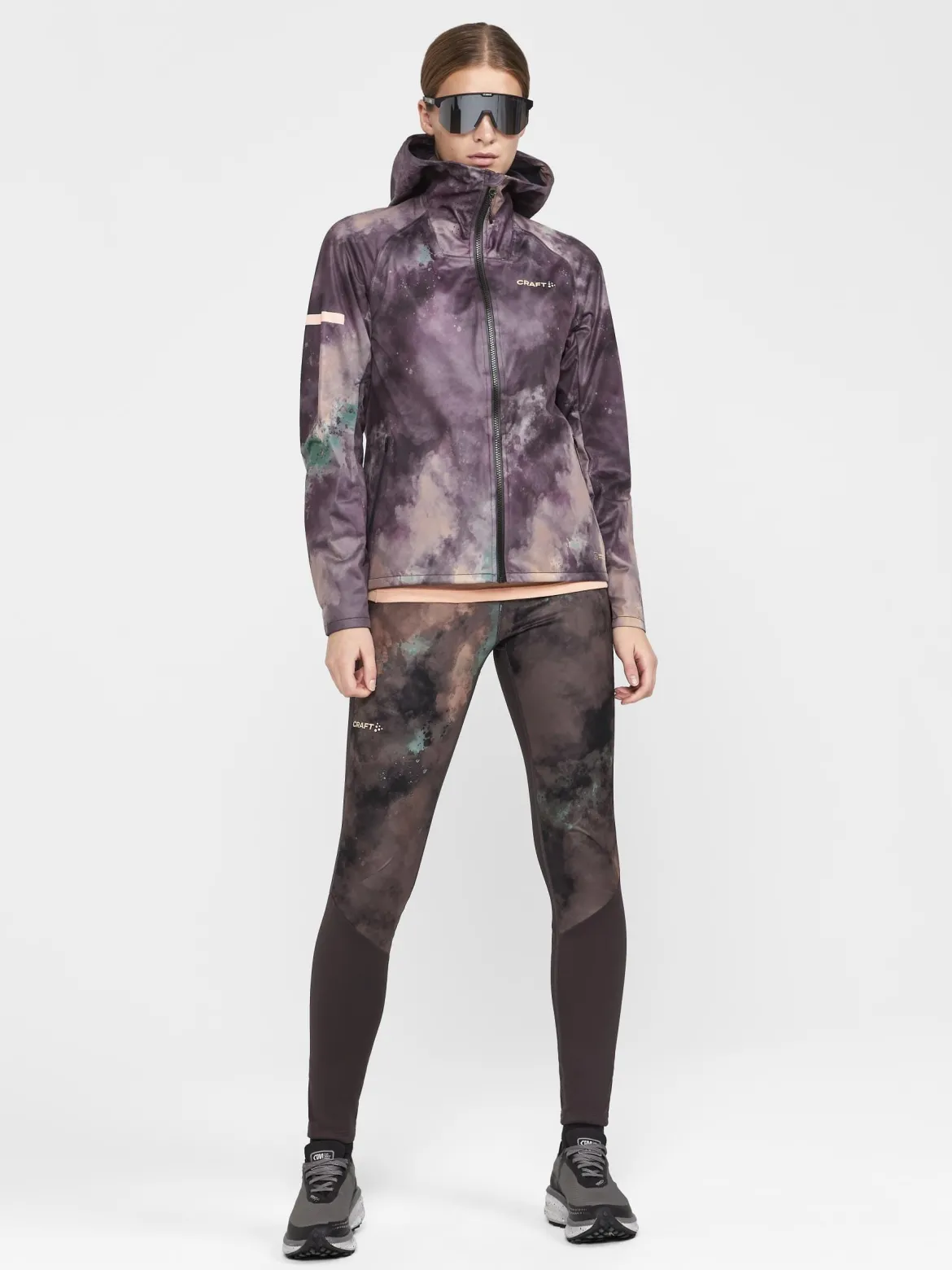 Women's Pro Hydro Running Jacket 2 - MULTI/BLUES