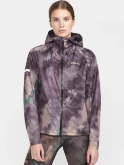 Women's Pro Hydro Running Jacket 2 - BARK-MULTI