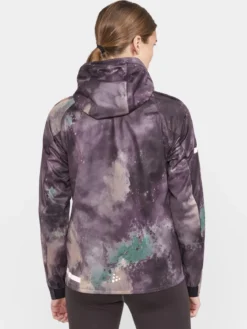 Women's Pro Hydro Running Jacket 2 - BARK-MULTI