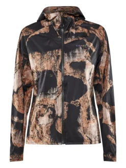 Women's Pro Hydro Running Jacket 2 - BARK-MULTI