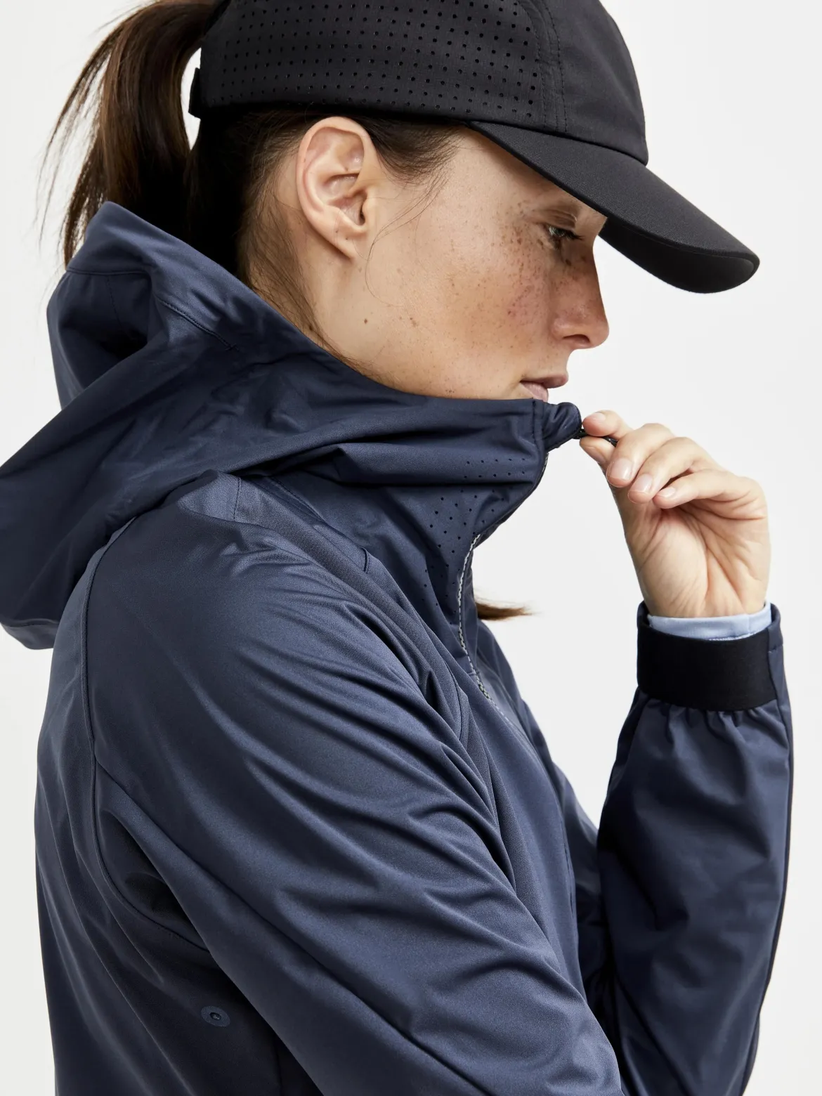 Women's Pro Hydro Running Jacket 2 - BARK-MULTI