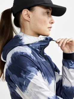 Women's Pro Hydro Running Jacket 2 - BARK-MULTI