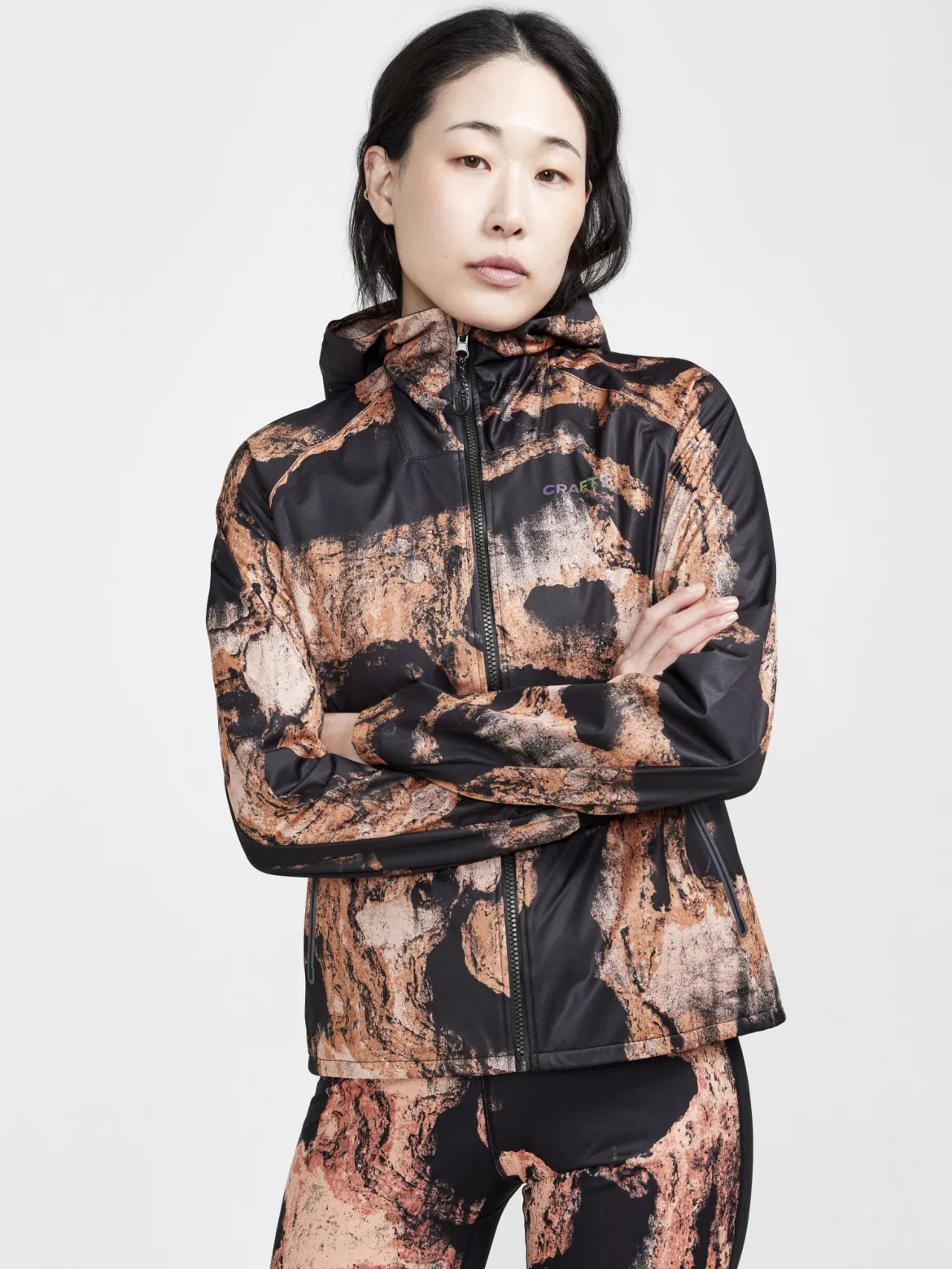 Women's Pro Hydro Running Jacket 2 - GLOW-MULTI