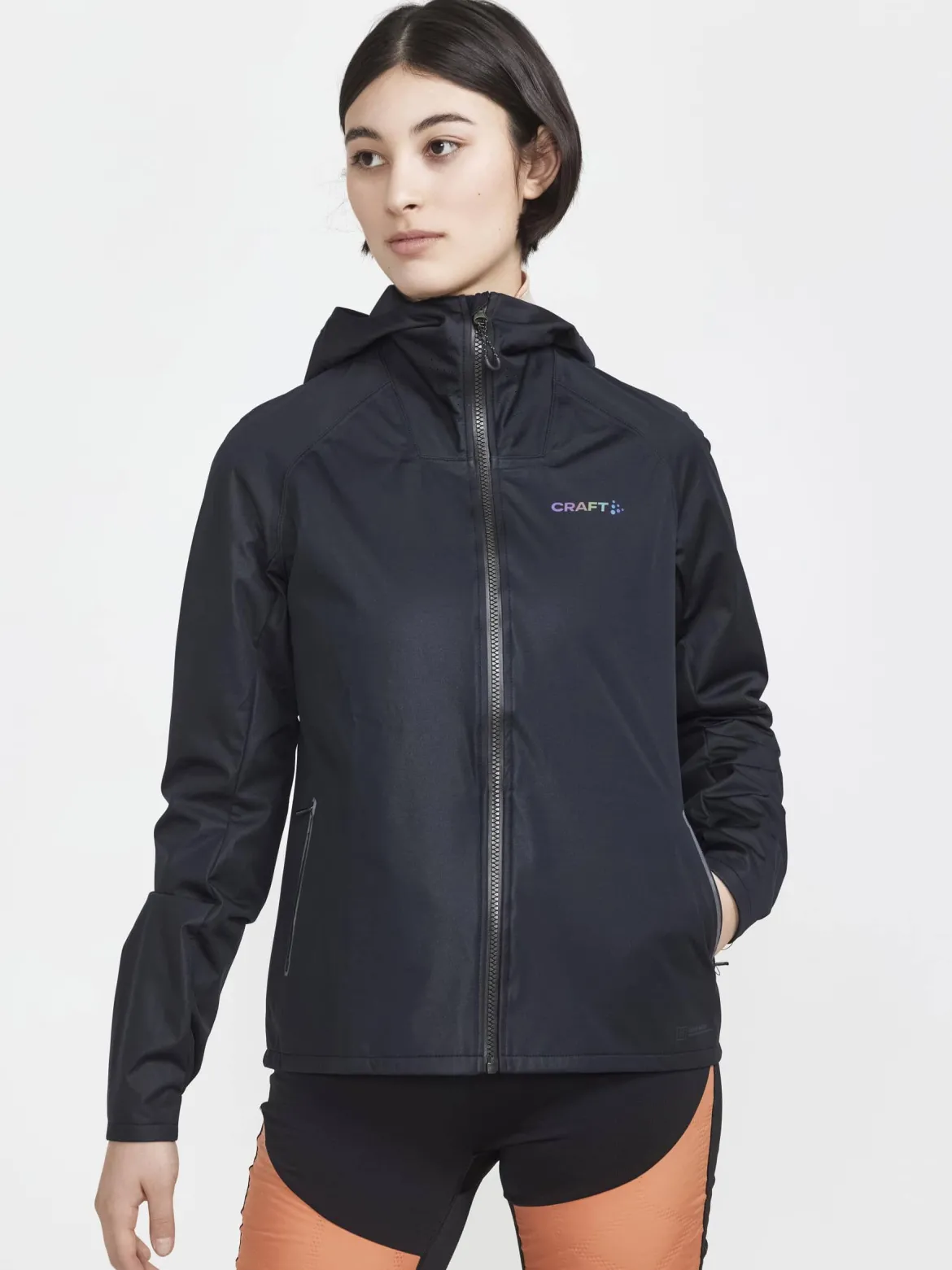 Women's Pro Hydro Running Jacket 2 - Black