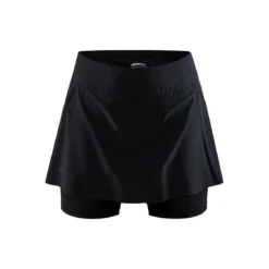 Women's Pro Hypervent 2In1 Running Skirt - Black