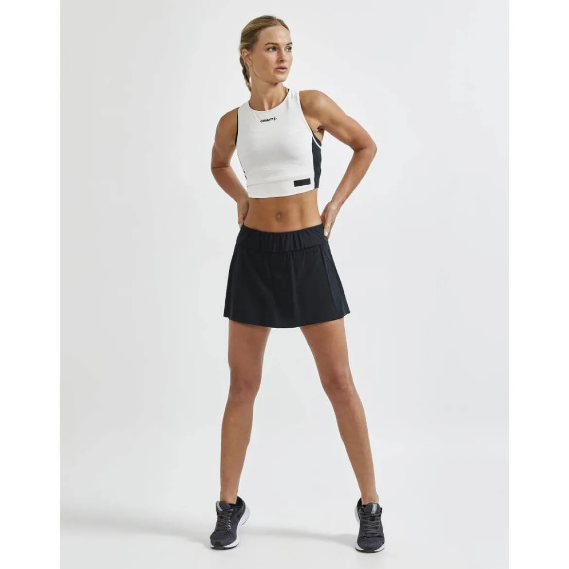 Women's Pro Hypervent 2In1 Running Skirt - Black
