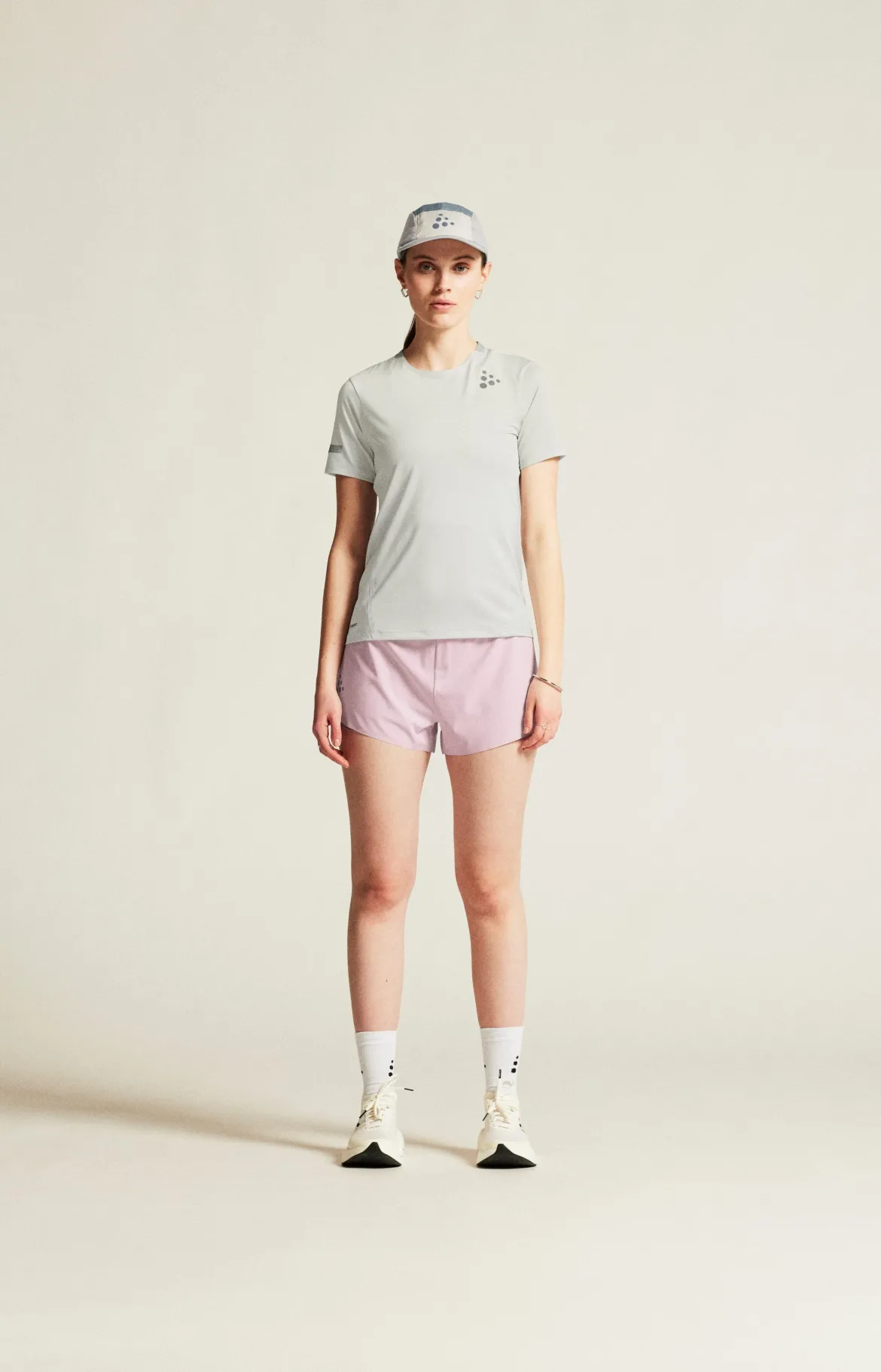 Women's Pro Hypervent Running Tee 2.0 - CLOUD