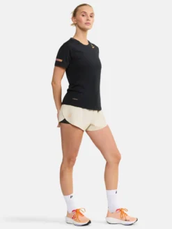 Women's Pro Hypervent Running Tee 2.0 - Black