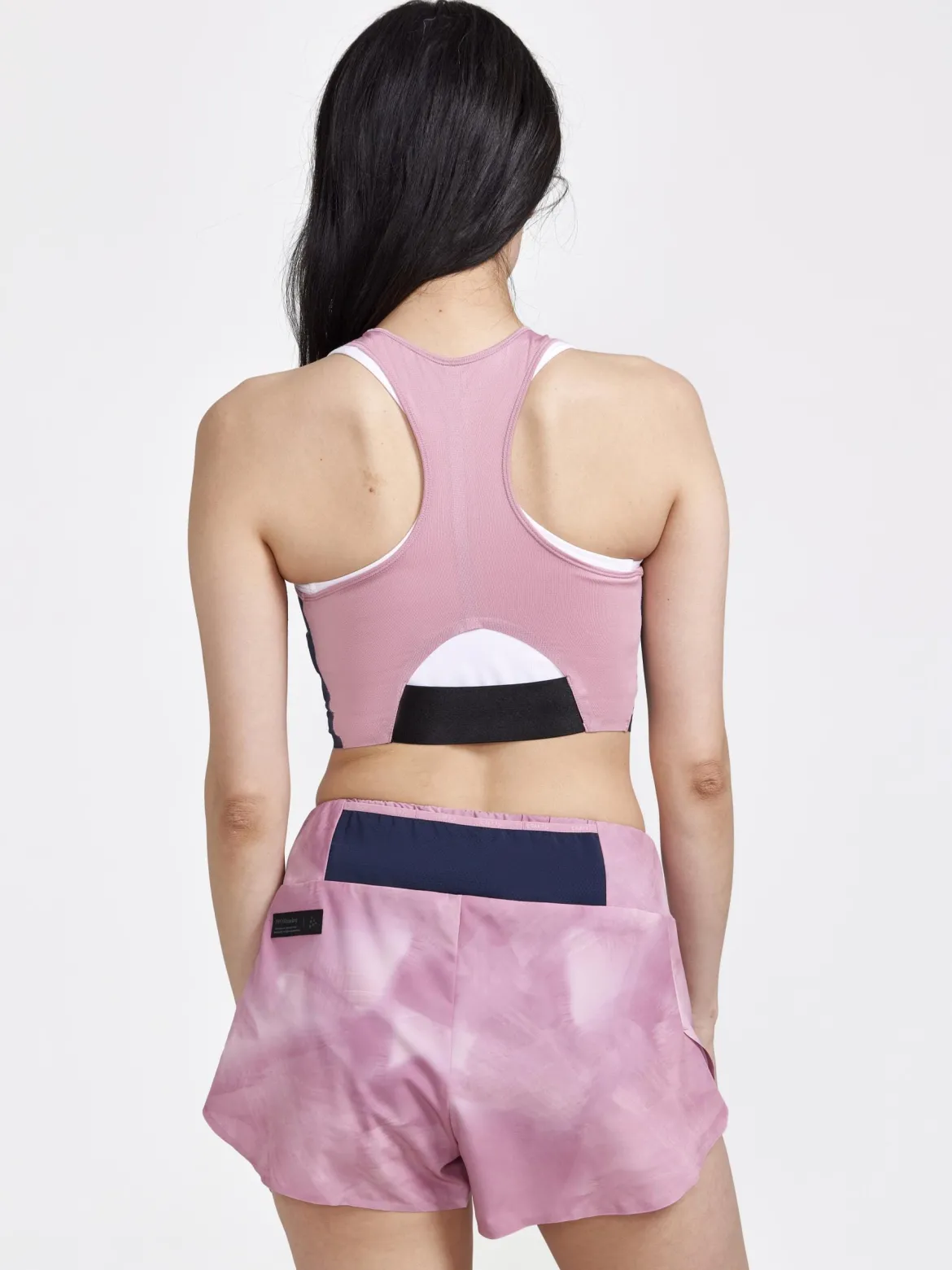 Women's Pro Hypervent Running Cropped Top - DAWN-BLAZE