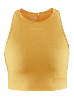 Women's Pro Hypervent Running Cropped Top - CALM