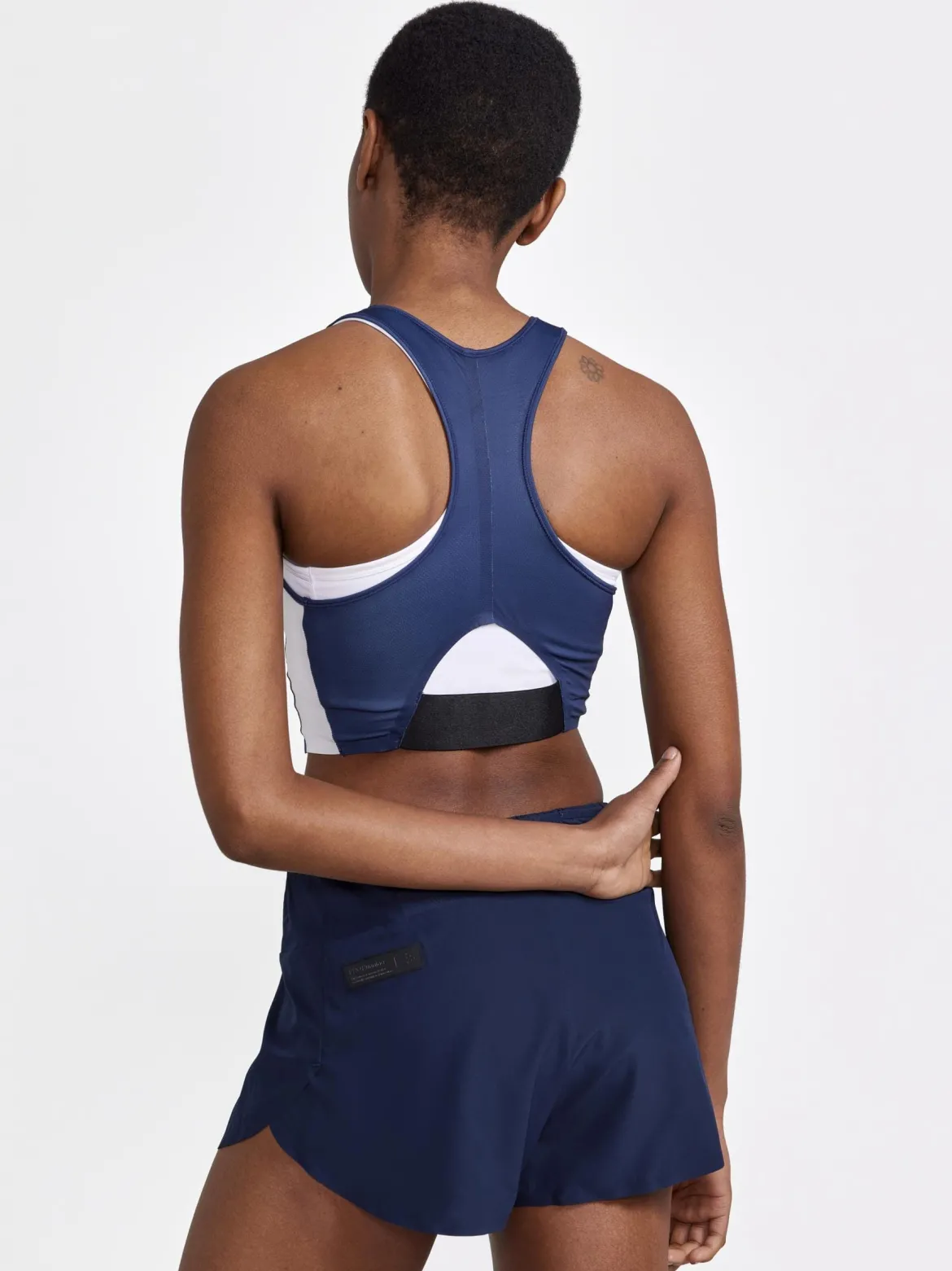 Women's Pro Hypervent Running Cropped Top - BLAZE-FLEX