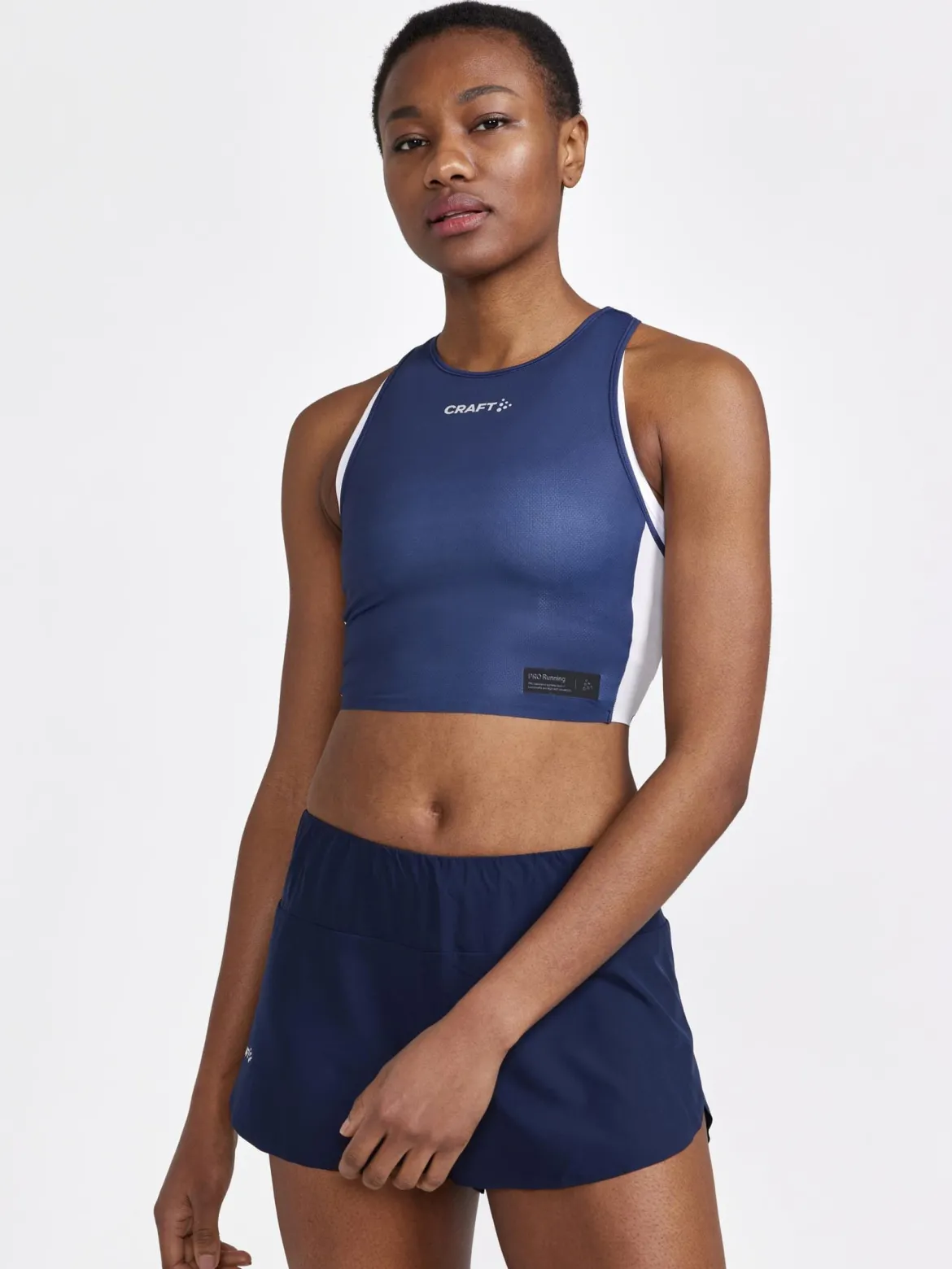 Women's Pro Hypervent Running Cropped Top - BLAZE-FLEX