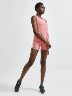 Women's Pro Hypervent Running Singlet - CORAL