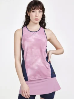 Women's Pro Hypervent Running Singlet - BLAZE/MULTI