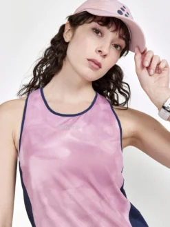 Women's Pro Hypervent Running Singlet - BLAZE/MULTI