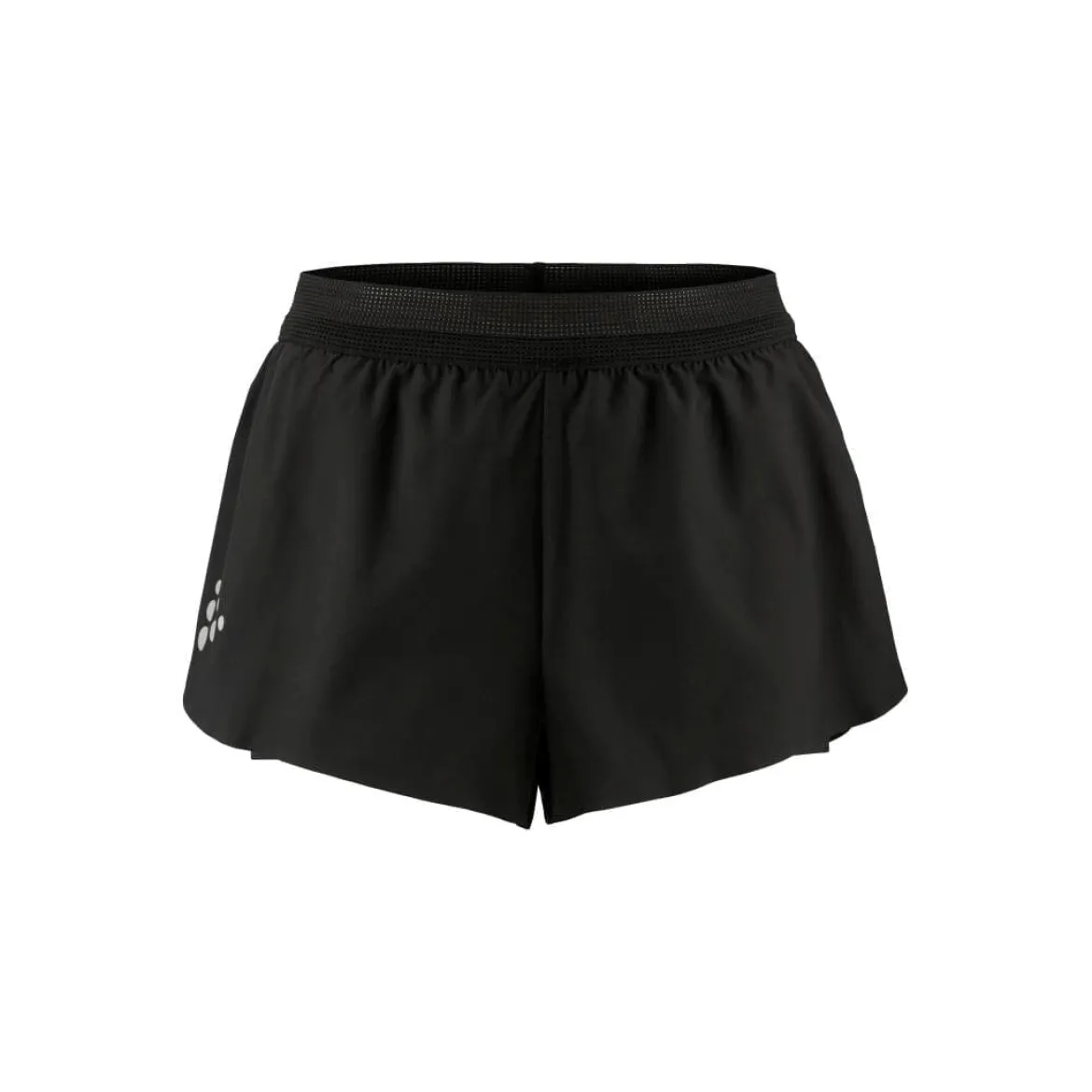Women's Pro Hypervent Running Split Shorts 2 - Black